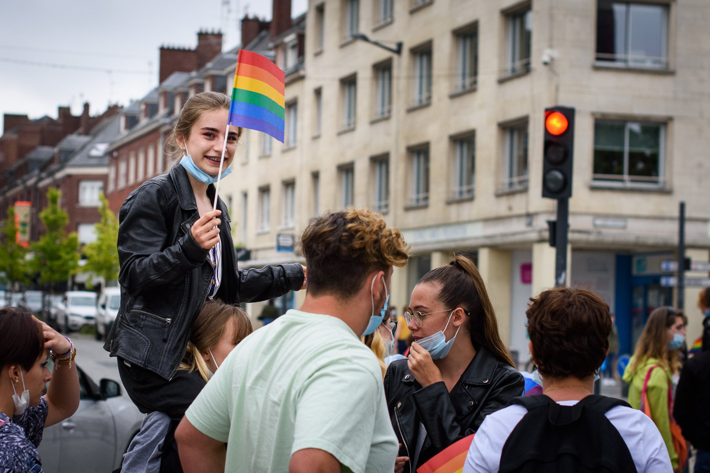 Image de la gaypride d'Amiens en 2021 par DSim Photographe